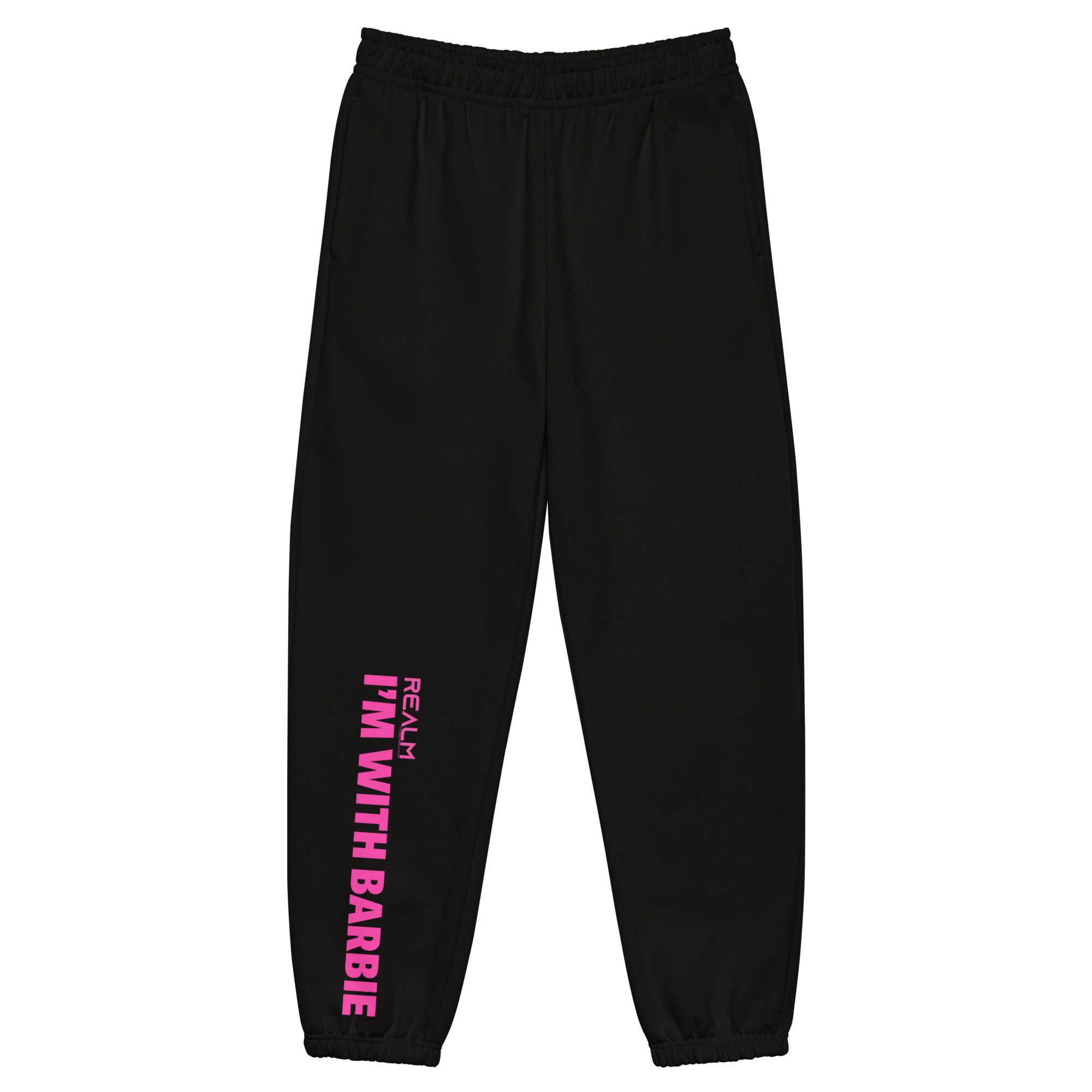 Sweatpants - I'M WITH BARBIE (Pink) - Unisex