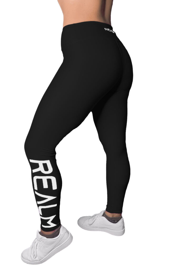 High Waist Light Pink Leggings – Realm Fitness Products Inc.